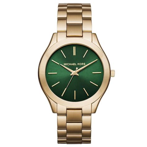 michael kors watch green|Michael Kors Watch green face.